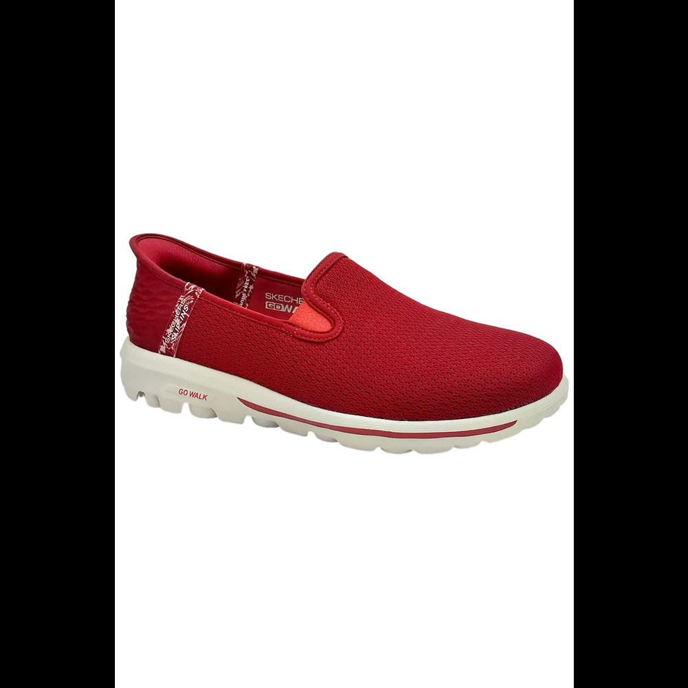 Skechers Slip-Ins Go Walk Travel Washable Red - M… - image 1